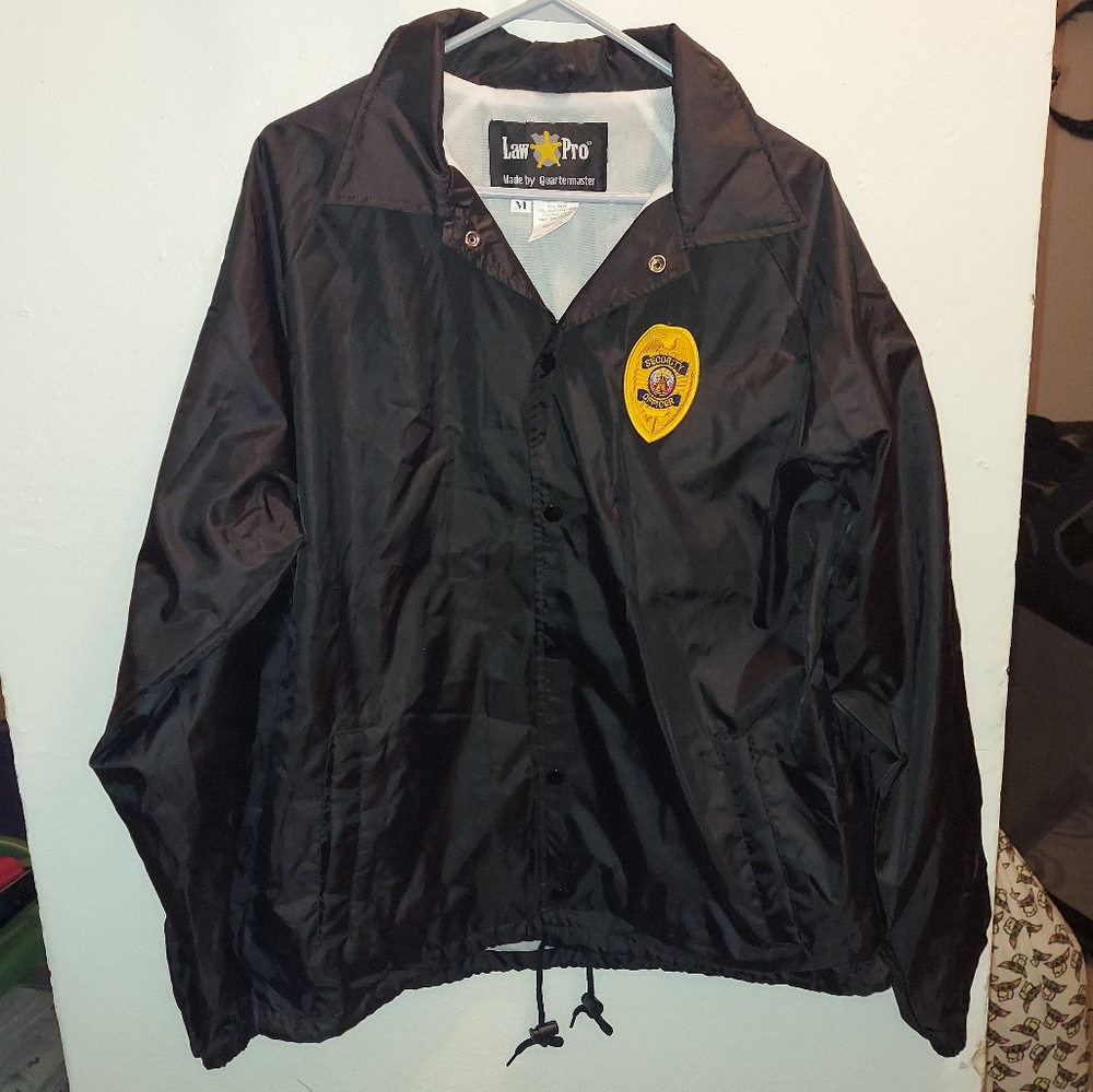 Law Pro Police Security Windbreaker Jacket
